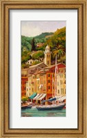 Framed Peaceful Portofino