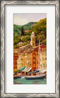 Framed Peaceful Portofino