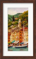 Framed Peaceful Portofino