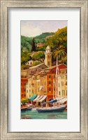 Framed Peaceful Portofino