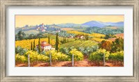 Framed Tuscan Gold