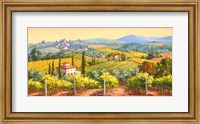 Framed Tuscan Gold