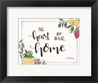 Framed Fruit - Heart of Our Home