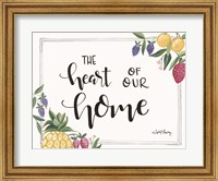 Framed Fruit - Heart of Our Home
