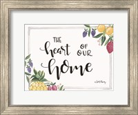 Framed Fruit - Heart of Our Home