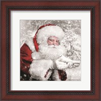 Framed Santa's Little Friend