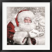 Framed Santa's Little Friend