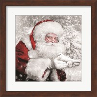 Framed Santa's Little Friend
