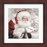 Framed Santa's Little Friend