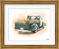 Framed Flower Truck
