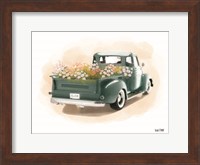 Framed Flower Truck