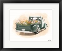 Framed Flower Truck