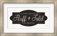 Framed Fluff & Fold