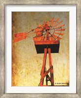 Framed Chip's Windmill I