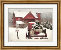 Framed Tree Farm Christmas