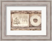 Framed Winter White View