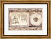 Framed Winter White View