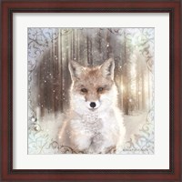 Framed Enchanted Winter Fox