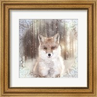 Framed Enchanted Winter Fox