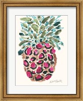 Framed Wild About Pineapple