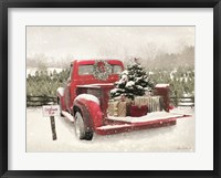 Framed Truck Full of Presents