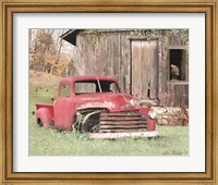 Framed Red and Rusty I