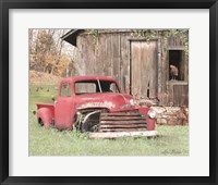 Framed Red and Rusty I