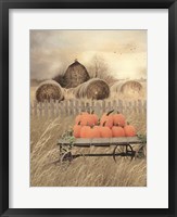 Framed Pumpkin Harvest