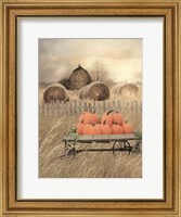 Framed Pumpkin Harvest