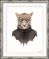 Framed Jaguar as Steve Jobs