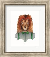 Framed Lovely Lion