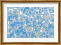 Framed Layout Of Hydrangea Blossoms