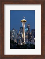 Framed Washington State, Seattle Space Needle