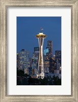 Framed Washington State, Seattle Space Needle