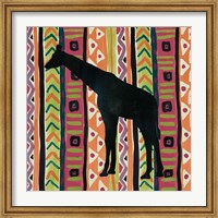 Framed African Animal III Jewel