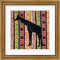 Framed African Animal III Jewel