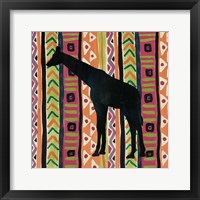 Framed African Animal III Jewel