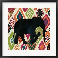 Framed African Animal I Jewel