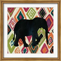 Framed African Animal I Jewel
