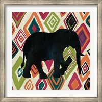 Framed African Animal I Jewel