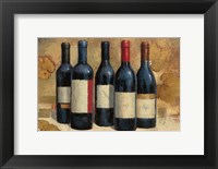 Framed Napa Reserve Wine Crop