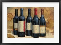 Framed Napa Reserve Wine Crop