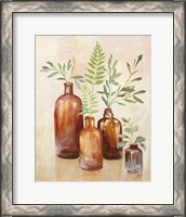 Framed 'Woodland Still Life III' border=