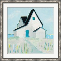 Framed Cottage by the Sea Neutral