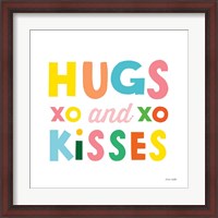 Framed Hugs and Kisses