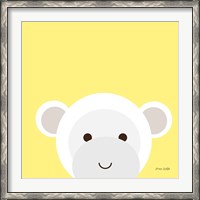 Framed Cuddly Monkey