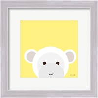 Framed 'Cuddly Monkey' border=