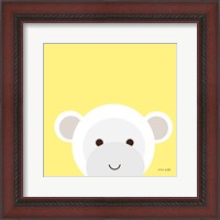 Framed Cuddly Monkey