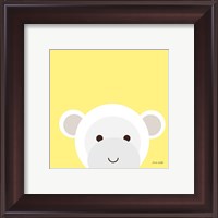 Framed 'Cuddly Monkey' border=
