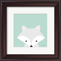 Framed 'Cuddly Fox' border=